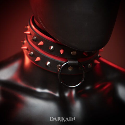 Red Bulldog Collar
